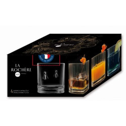 Abeille Szklanki do Whisky 4 szt. 300 ml