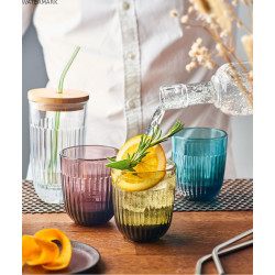 Ouessant Szklanki Kolorowe 4 szt. 240 ml