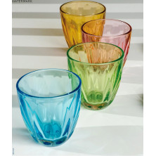 Lily Szklanki Kolorowe 4 szt. 250 ml