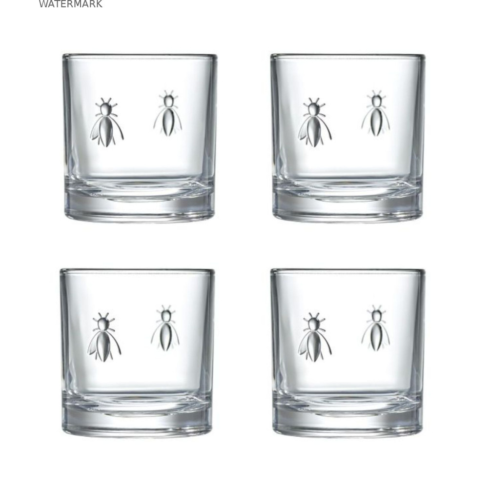 Abeille Szklanki do Whisky 4 szt. 300 ml