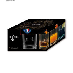 Abeille Szklanki do Whisky 4 szt. 300 ml