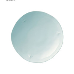 Abeille Talerz Głęboki Ceramiczny Błękitny