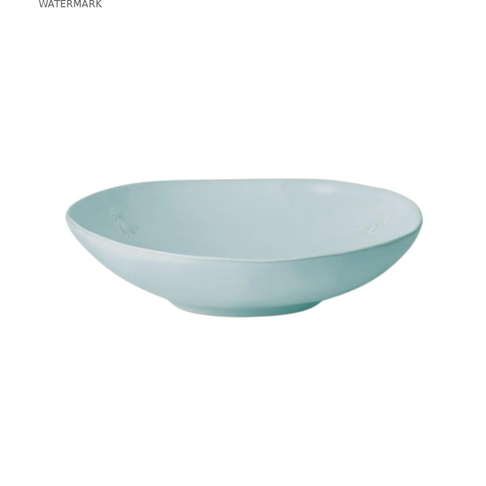 Abeille Talerz Głęboki Ceramiczny Błękitny
