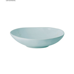 Abeille Talerz Głęboki Ceramiczny Błękitny