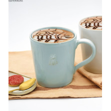 Abeille Kubek Ceramiczny Błękitny 400 ml