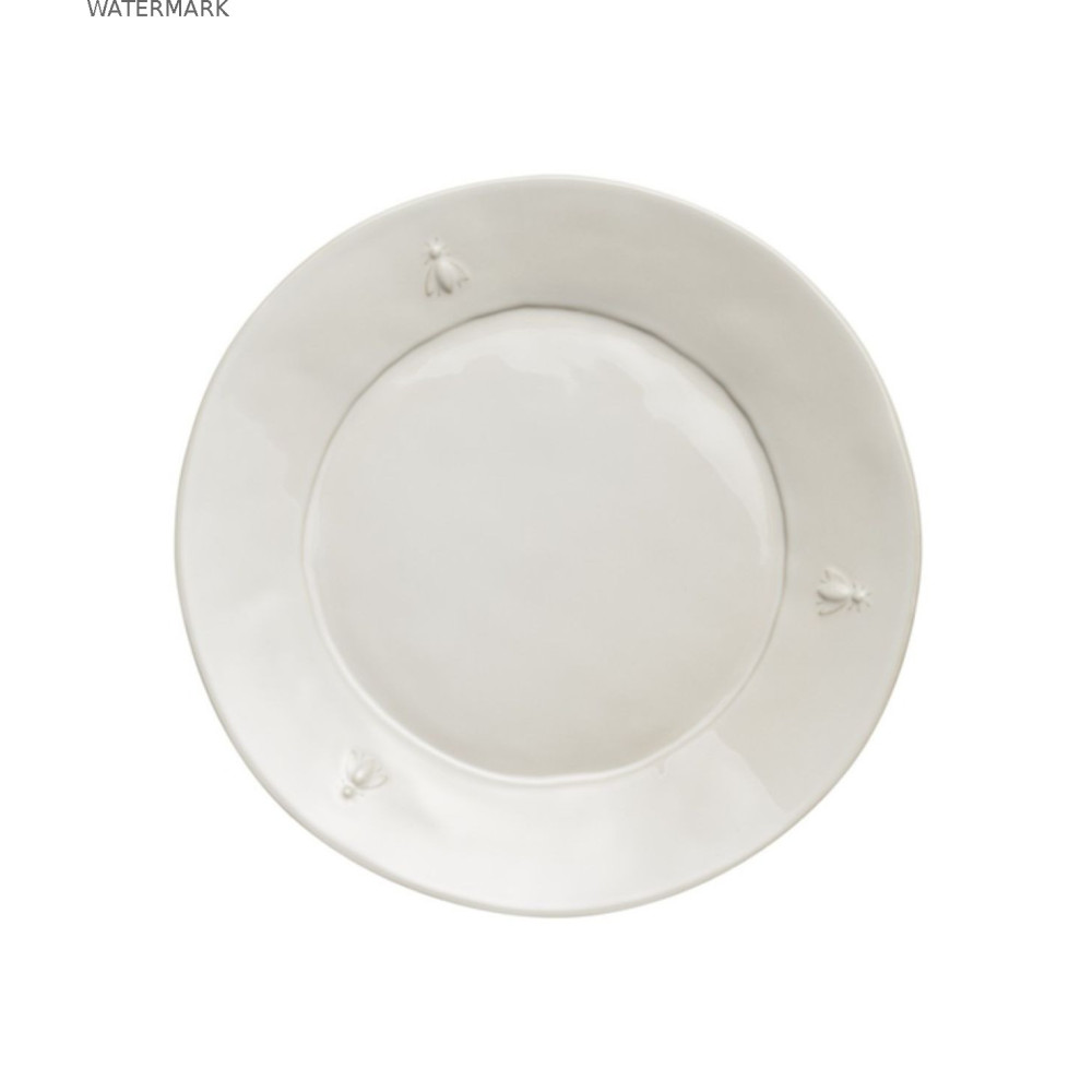 Abeille Talerz Obiadowy Ceramiczny Kremowy