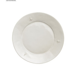 Abeille Talerz Obiadowy Ceramiczny Kremowy