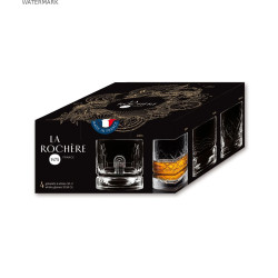 Dandy Szklanki do Whisky 4 szt. 370 ml
