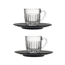 Ouessant Filiżanki do Espresso ze Spodkami 90 ml