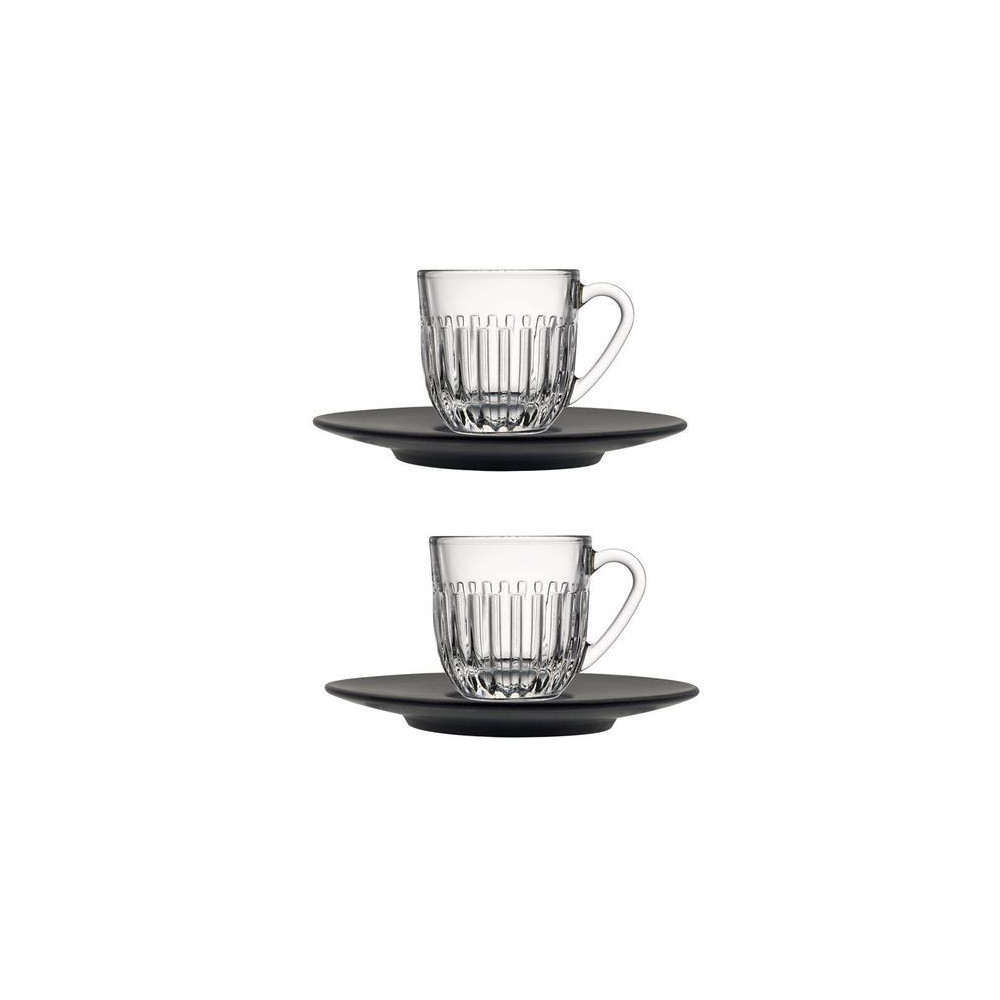 Ouessant Filiżanki do Espresso ze Spodkami 90 ml Ouessant Filiżanki do Espresso ze Spodkami 90 ml