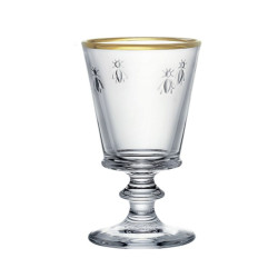 Abeille Kieliszki ze Złotą Obwódką 4 szt. 220 ml