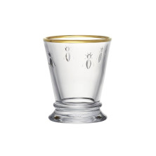 Abeille Szklanki ze Złotą Obwódką 4 szt. 250 ml