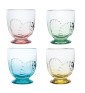 Belle-ile Szklanki Kolorowe 250 ml, 4 szt.